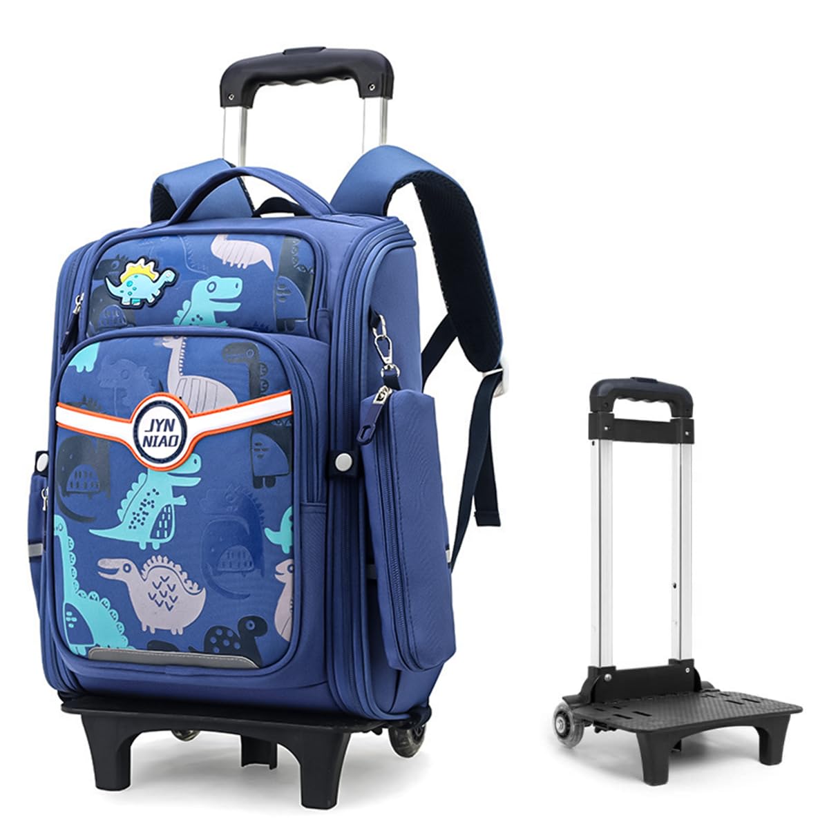 PALAY School Backpack for Boy Backpack on Wheel SchoolBoy 6-12 Years Old Waterproof Cartoon Print Boys Backpack with Detachable Wheel Stand Lightweight Travel Backpack for Kids PALAY School Backpack for Boy Backpack on Wheel SchoolBoy 6-12 Years Old Waterproof Cartoon Print Boys Backpack with Detachable Wheel Stand Lightweight Travel Backpack for Kids